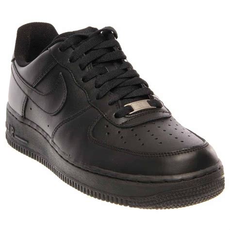 genuine air force 1 black